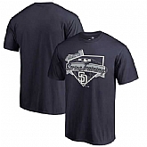 Men's San Diego Padres Fanatics Branded Navy 2017 MLB Spring Training Logo T-Shirt,baseball caps,new era cap wholesale,wholesale hats